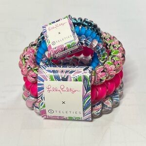 Lilly Pulitzer x Teleties Set. No Pouch - NWT